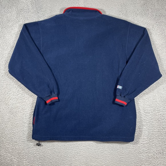 Chase Authentics Jeff Gordon Fleece Jacket Men's Large Blue 1/4-Zip Sweatshirt - Picture 6 of 9
